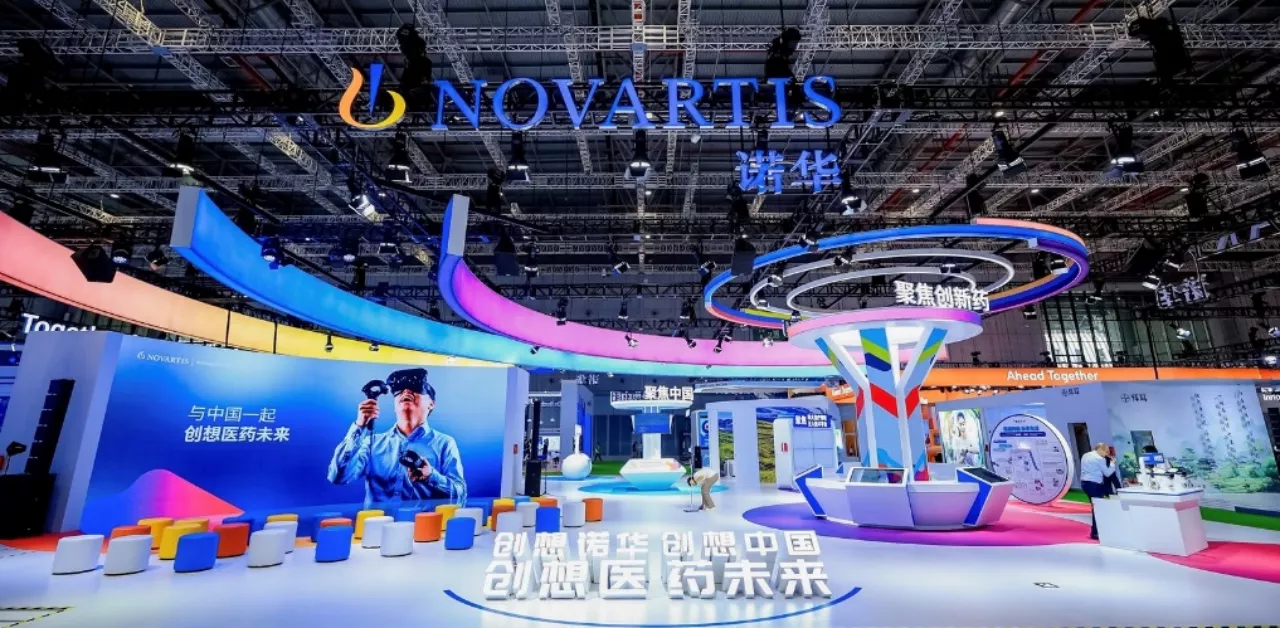 诺华2023年进博会展台 诺华2023年进博会展台