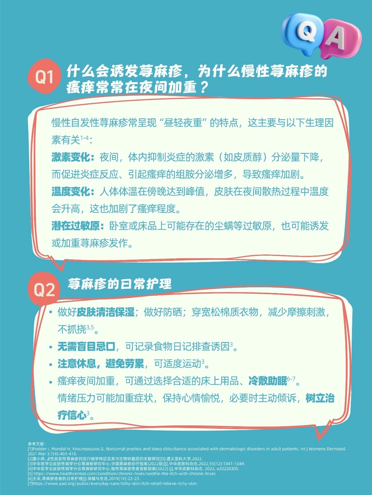 世界荨麻疹日｜好梦，不再缺席配图5